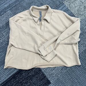 VUORI Sedona Polo Top/Shirt X-Large Cropped